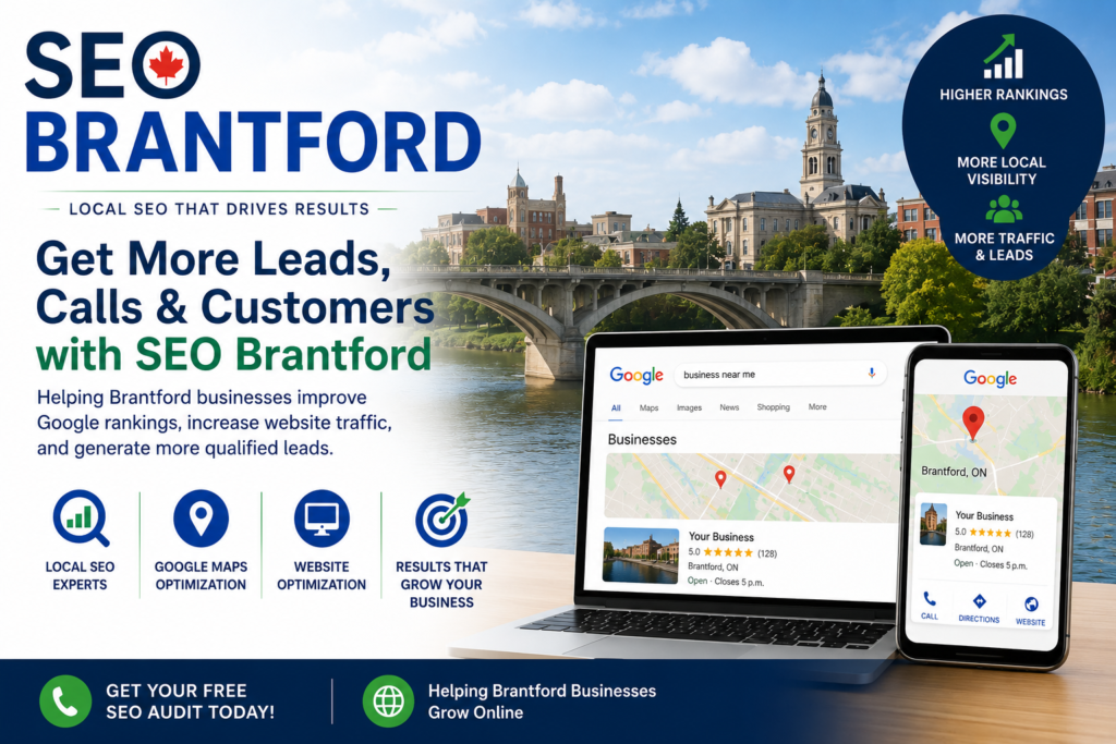 SEO Brantford helping local businesses improve Google rankings and generate more leads
